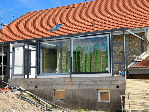 Véranda et façade isolée terminées – Atelier Art Home